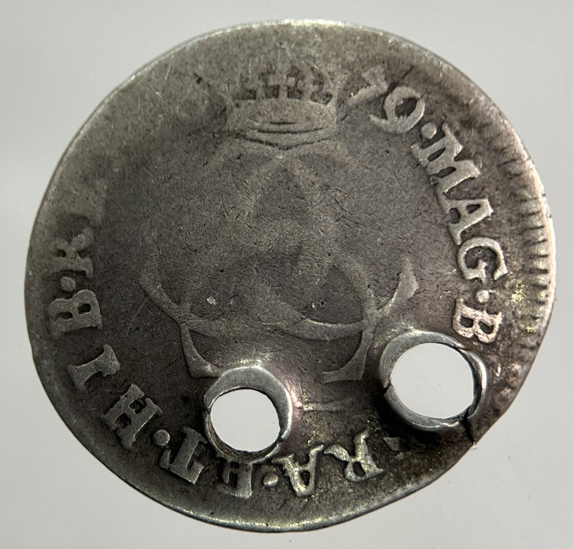 1679 Charles II 2nd Maundy Three - Pence Silver Coin | Collectable Grade