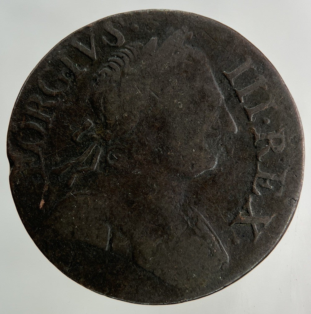 1771 George III 3rd Half - Penny Coin | Fine Collectable Grade