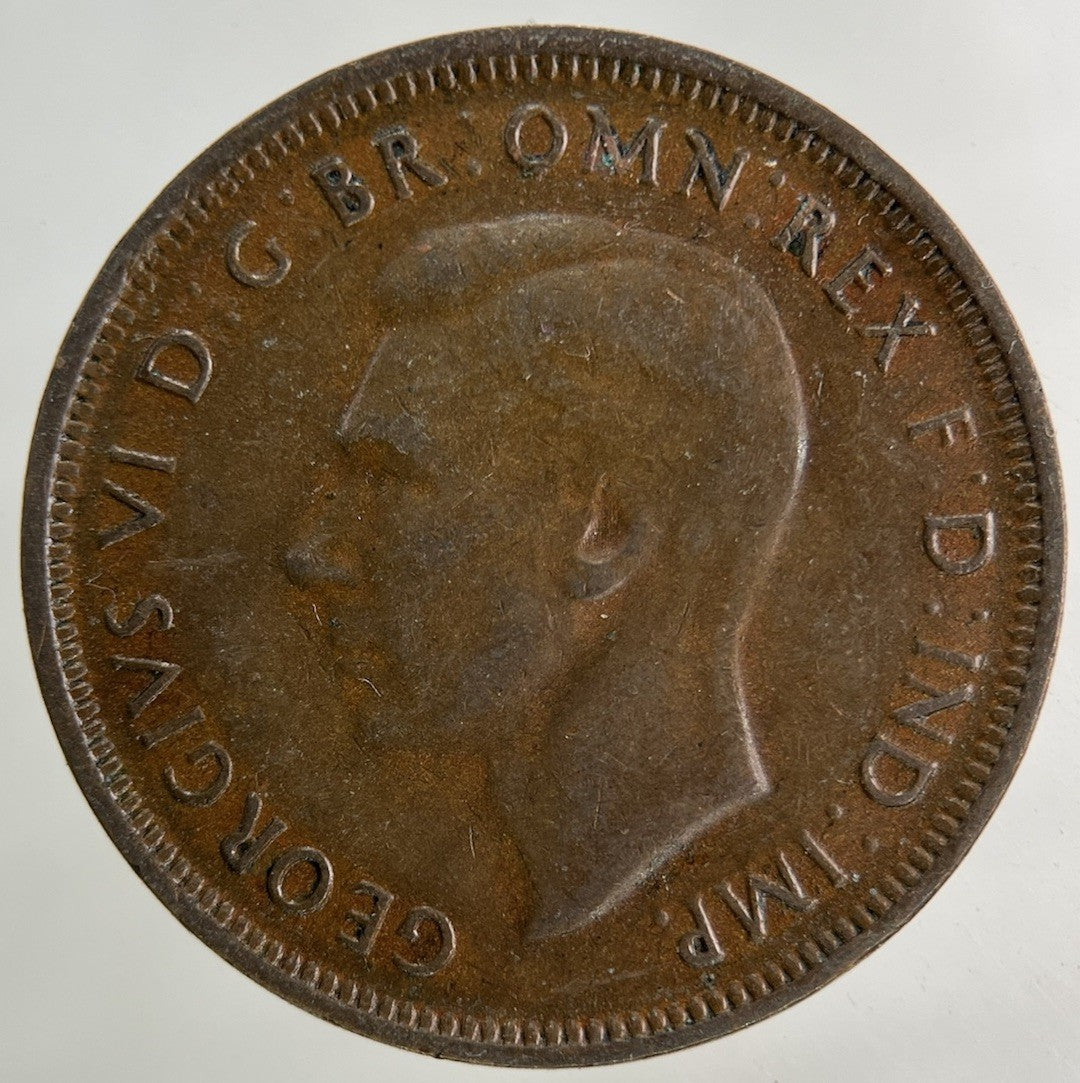 1942 Australia Half - Penny Coin | Fine Collectable Grade