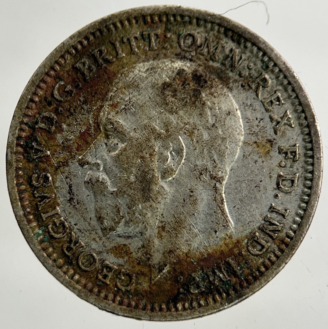 1933 George V Threepence Silver Coin | Fine Collectable Grade