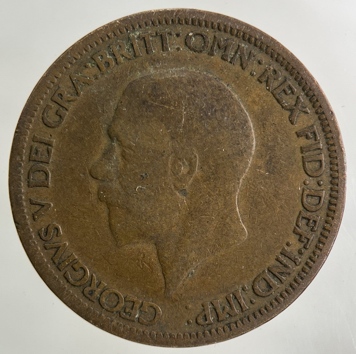 1928 George V Half - Penny Coin | Collectable Grade
