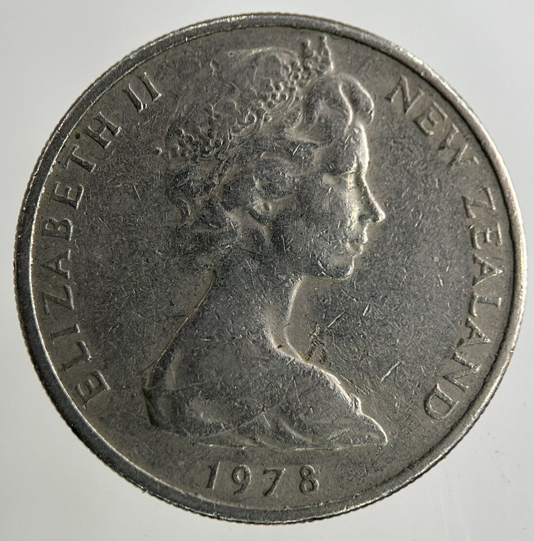1978 New Zealand 10 Cents Coin | Fine Collectable Grade