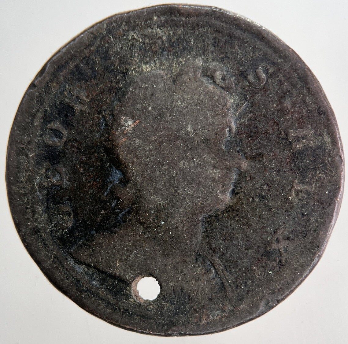 1721 George I 1st Half - Penny Coin | Collectable Grade | a6874