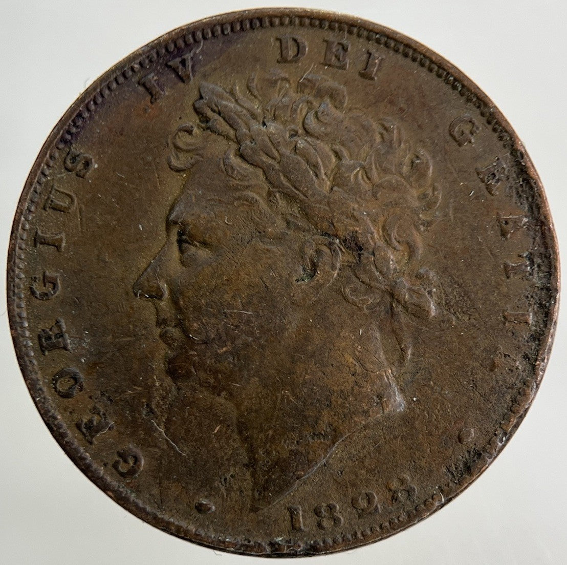 1828 George IV Farthing Coin | Fine Collectable Grade