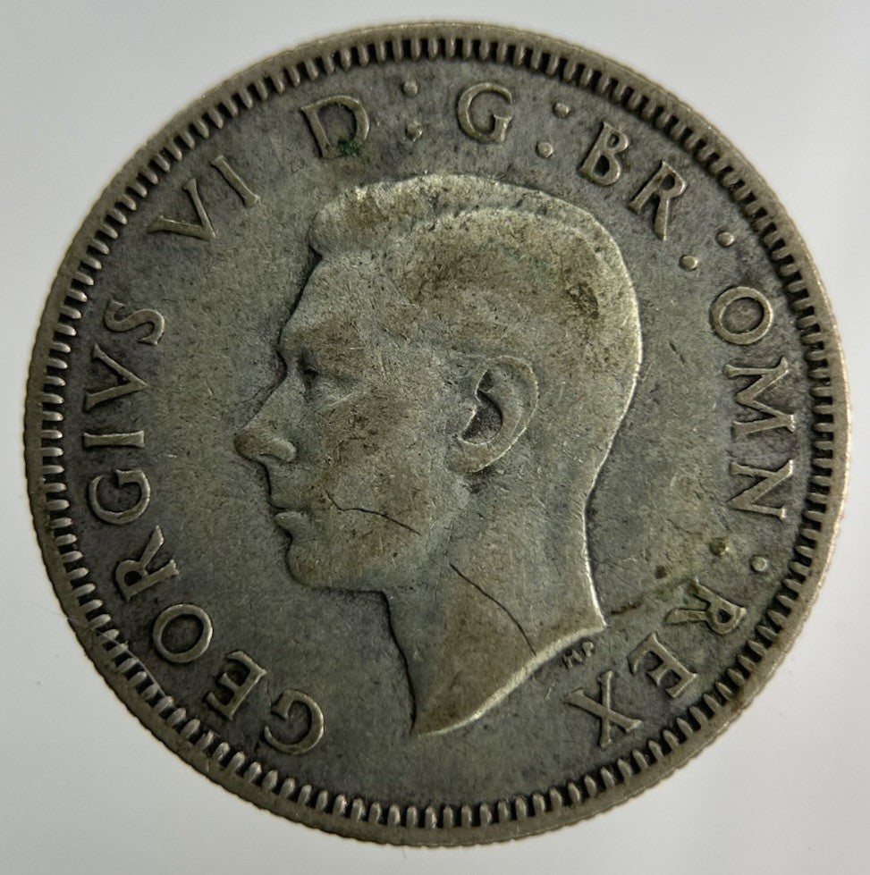 1941 George VI Shilling Silver Coin | Fine Collectable Grade