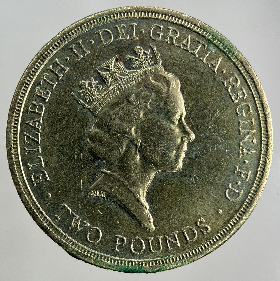 1986 Elizabeth II 2nd £2 Two - Pound Coin | Fine Collectable Grade