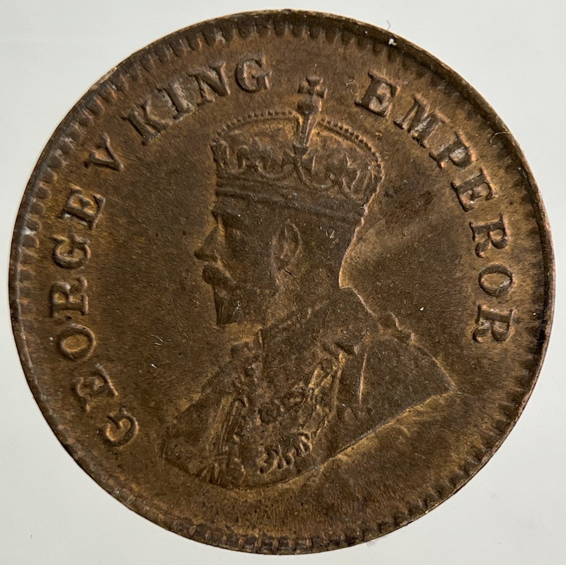 1925 India 1/12 Anna Coin | Very High Grade