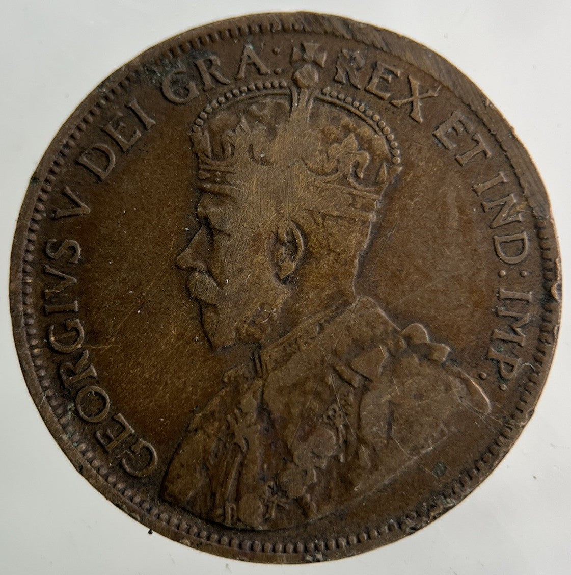 1919 Canada One Cent Coin | Fine Collectable Grade