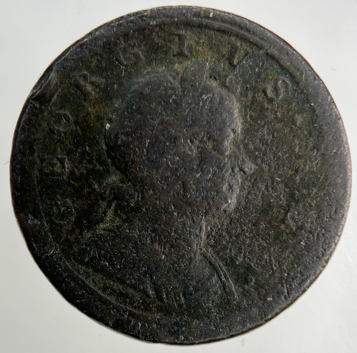 1719 George I 1st Half - Penny Coin | Collectable Grade