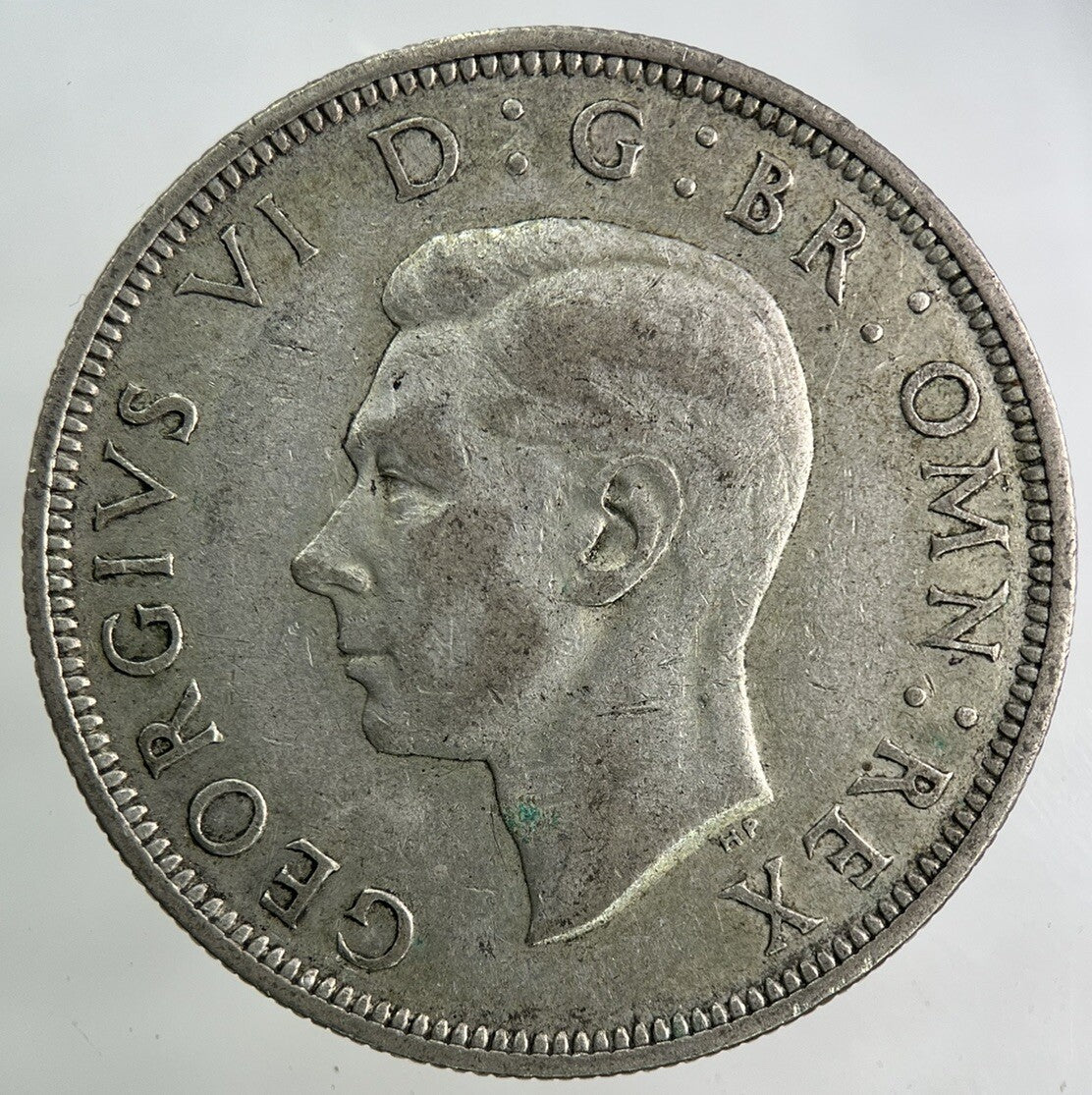 1939 George VI Half - Crown Silver Coin | Fine Collectable Grade
