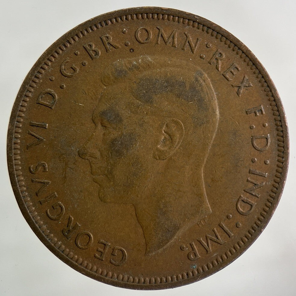 1948 George VI One Penny Coin | Fine Collectable Grade