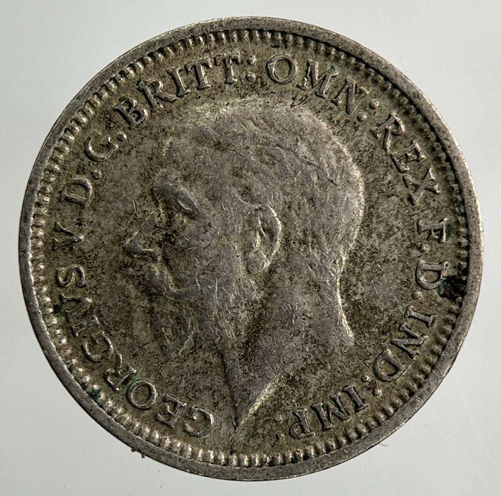 1935 George V Threepence Silver Coin | Fine Collectable Grade