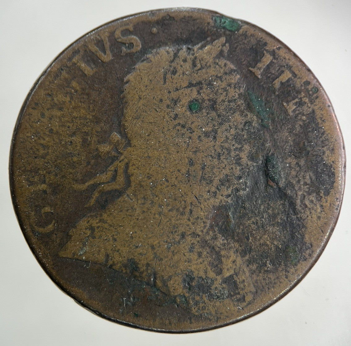 1774 George III 3rd Half - Penny Coin | Collectable Grade