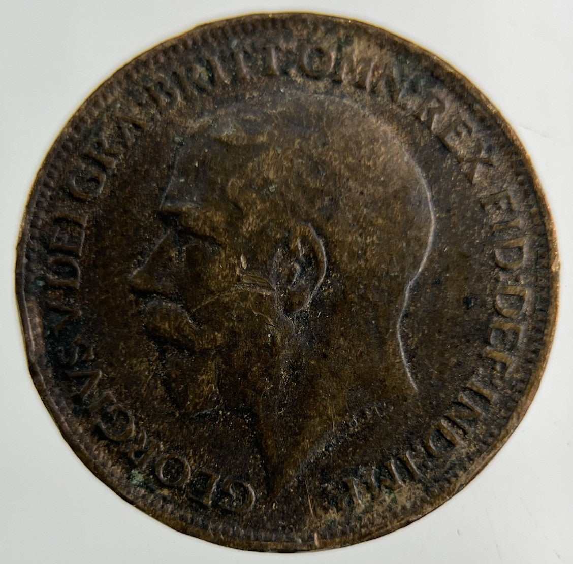 1916 George V Farthing Coin | Collectable Grade
