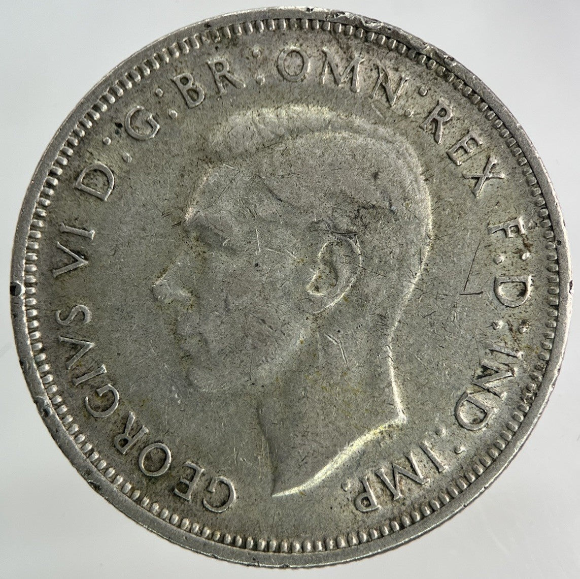 1947 Australia Florin Silver Coin | Fine Collectable Grade