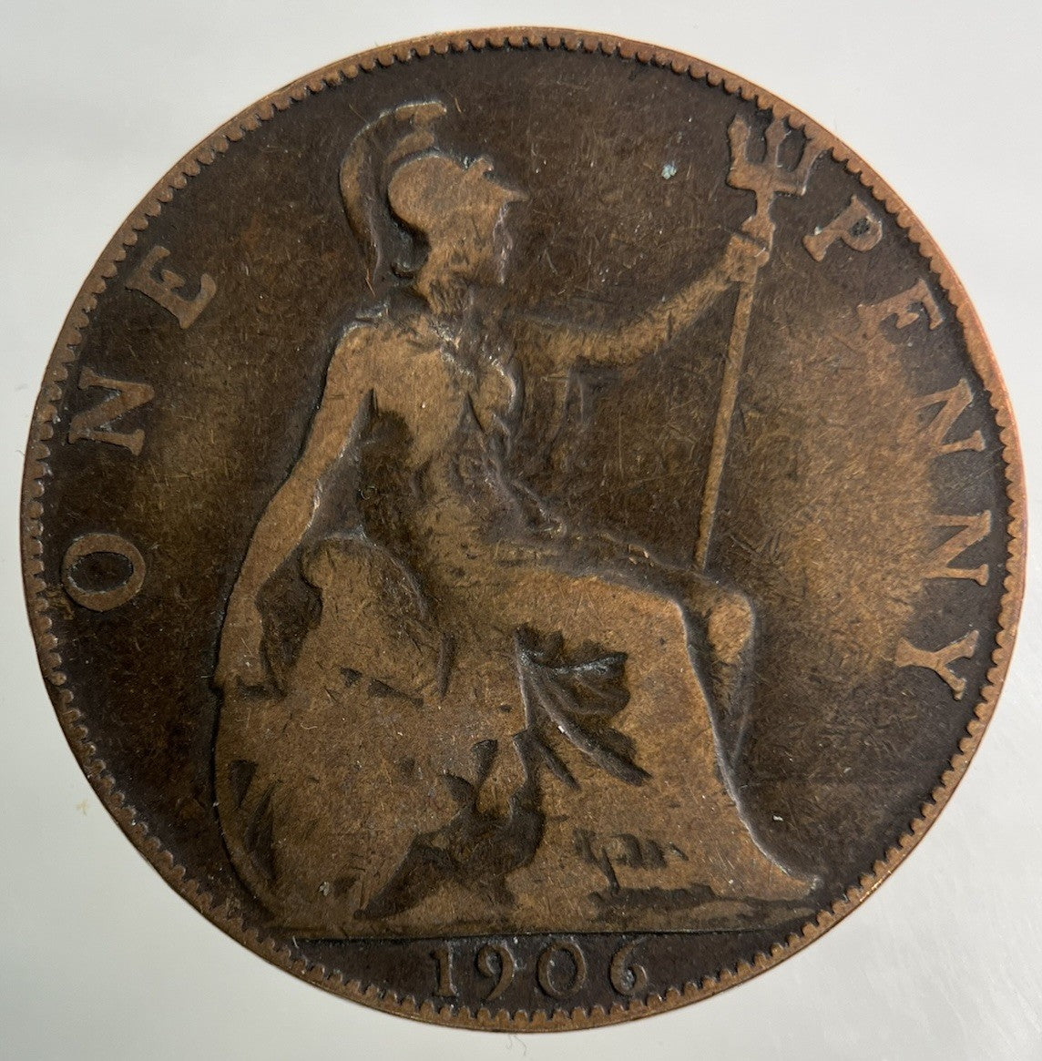 1906 Edward VII One Penny Coin | Collectable Grade