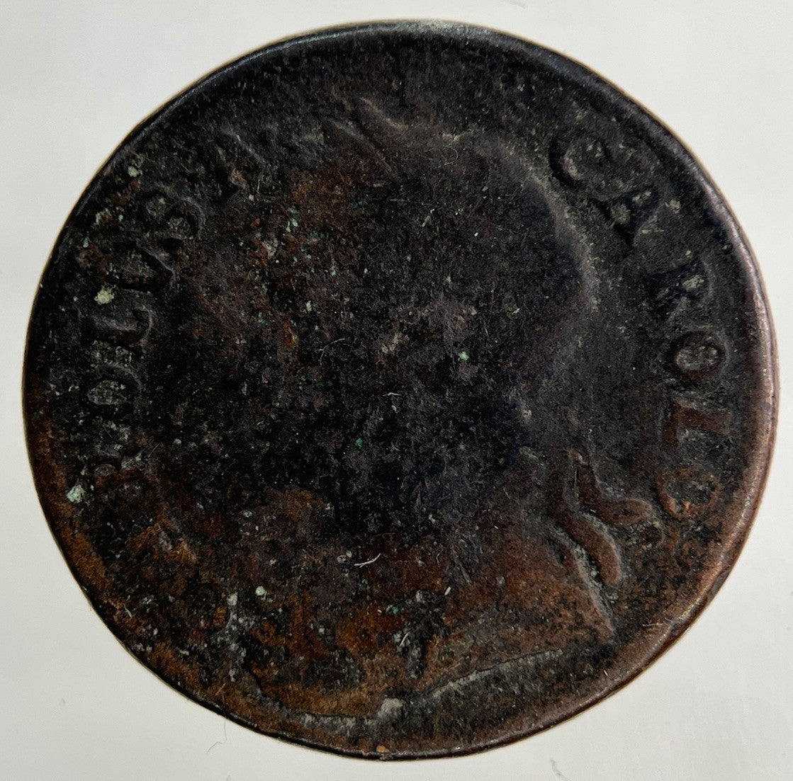 1672 Charles II 2nd Farthing Coin | Collectable Grade