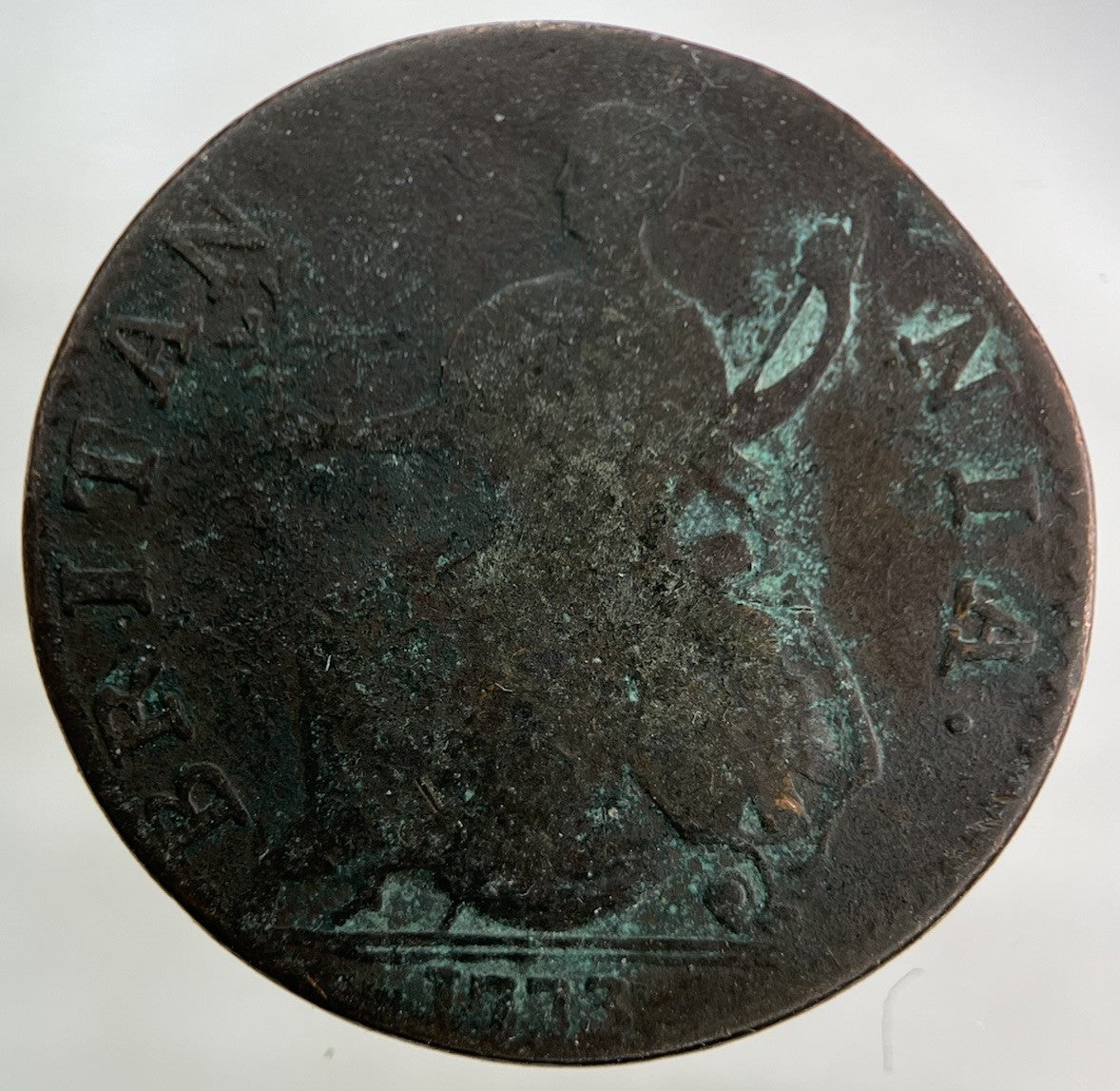 1773 George III 3rd Half - Penny Coin | Collectable Grade