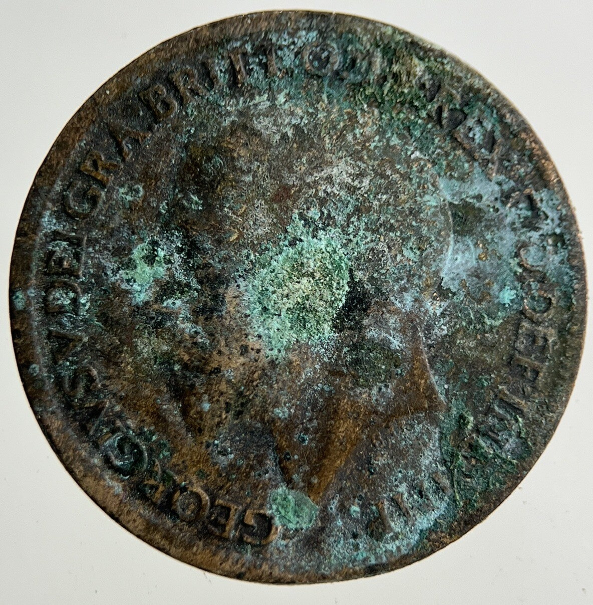 1917 George V Farthing Coin | Collectable Grade
