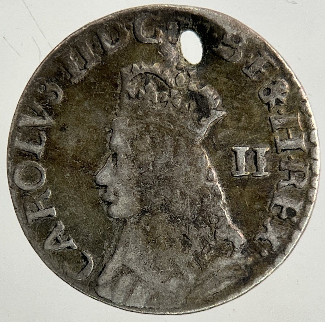 1660 - 1685 Charles II 2nd Maundy Two - Pence Silver Coin | Fine Collectable Grade