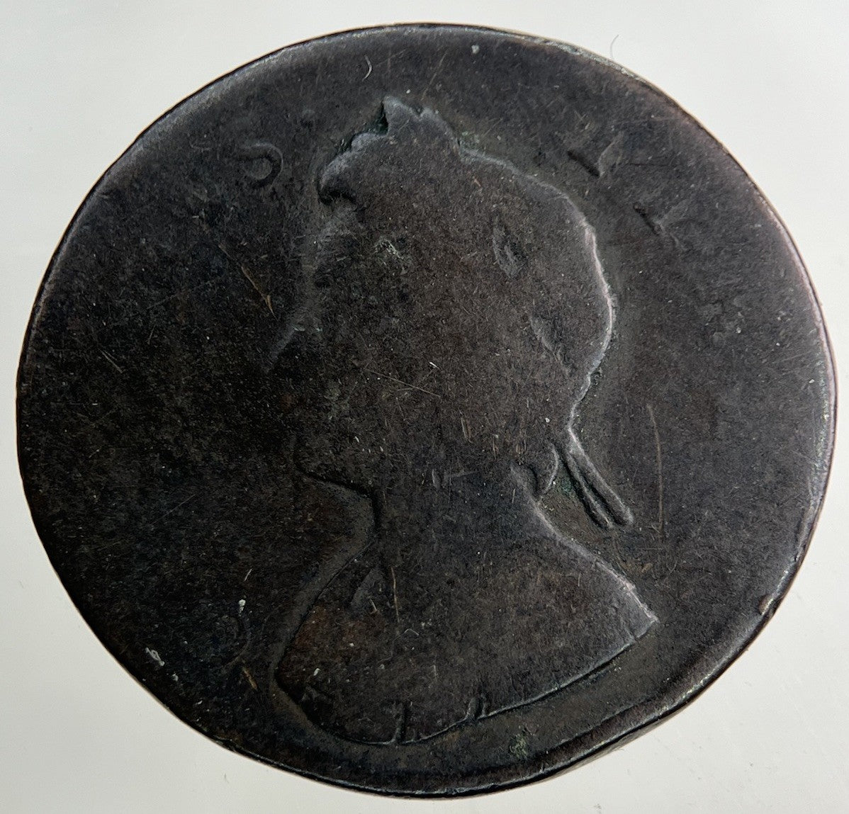 1733 George II 2nd Farthing Coin | Collectable Grade
