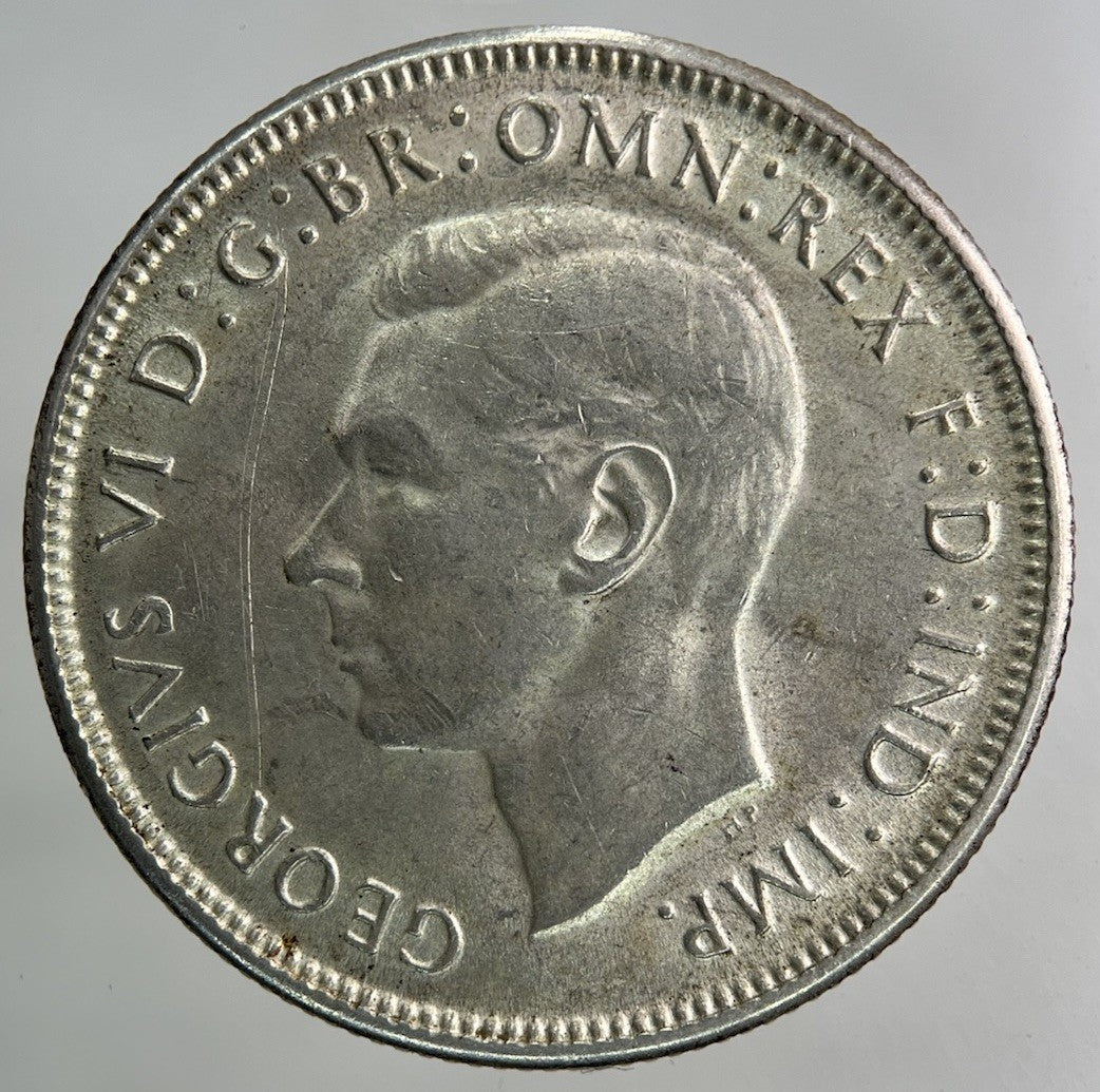1944 - S Australia Florin Silver Coin | Very High Grade