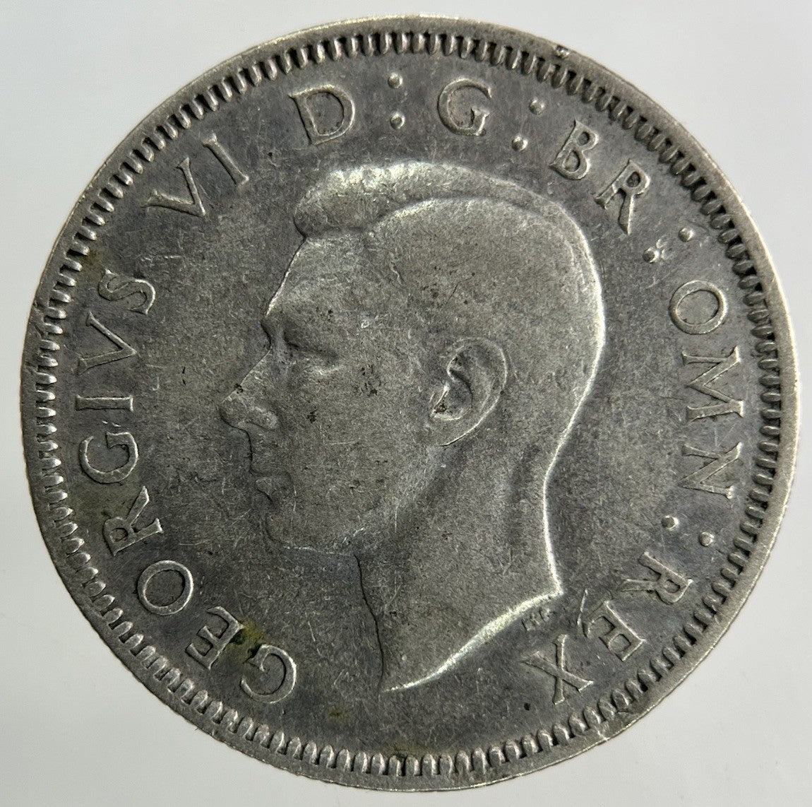 1943 George VI Shilling Silver Coin | Fine Collectable Grade