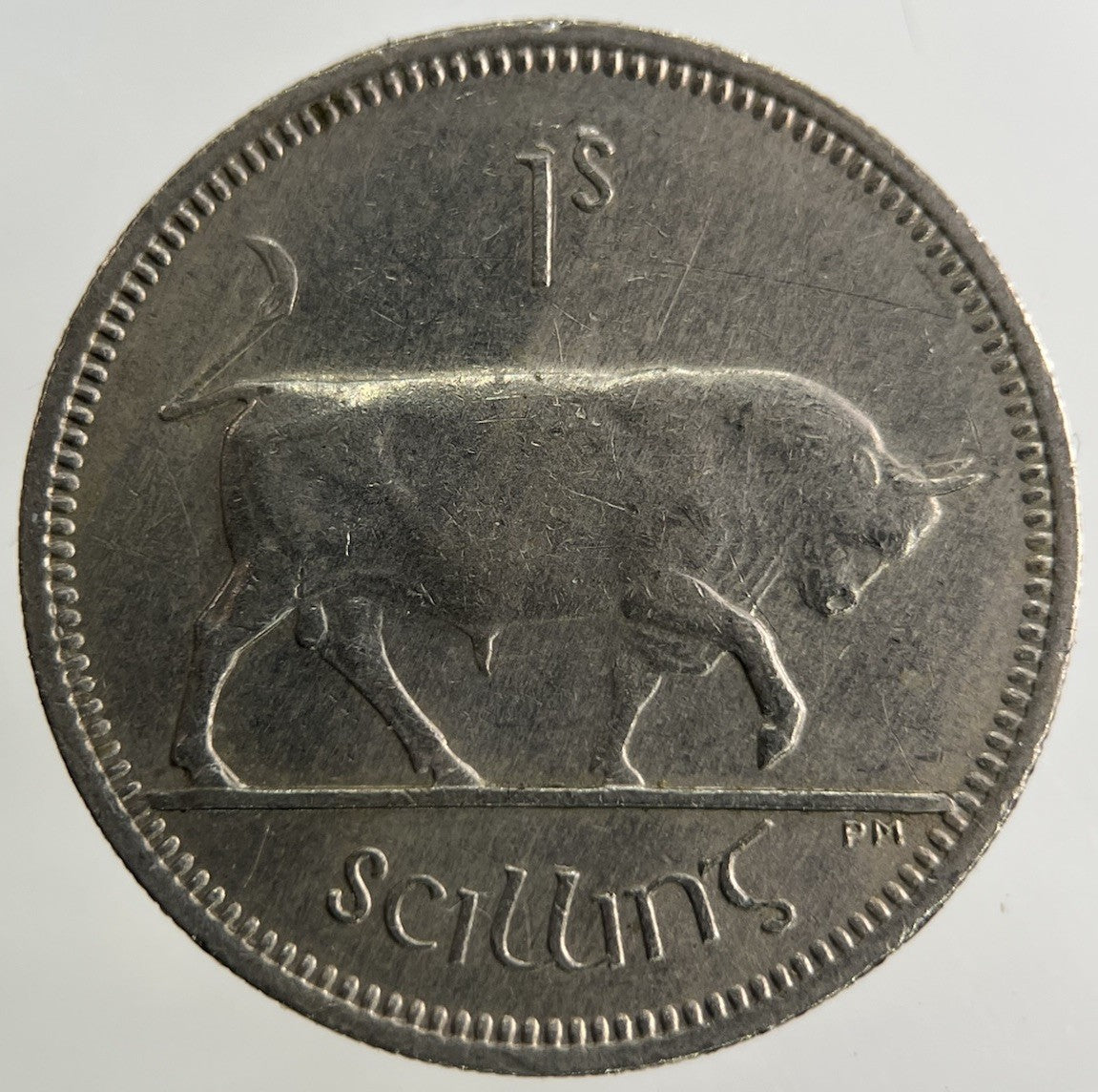 1968 Irish Ireland One Shilling Coin | Fine Collectable Grade