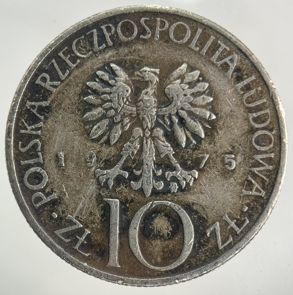 1975 Poland 10 Zloty Zlotych Coin | Fine Collectable Grade