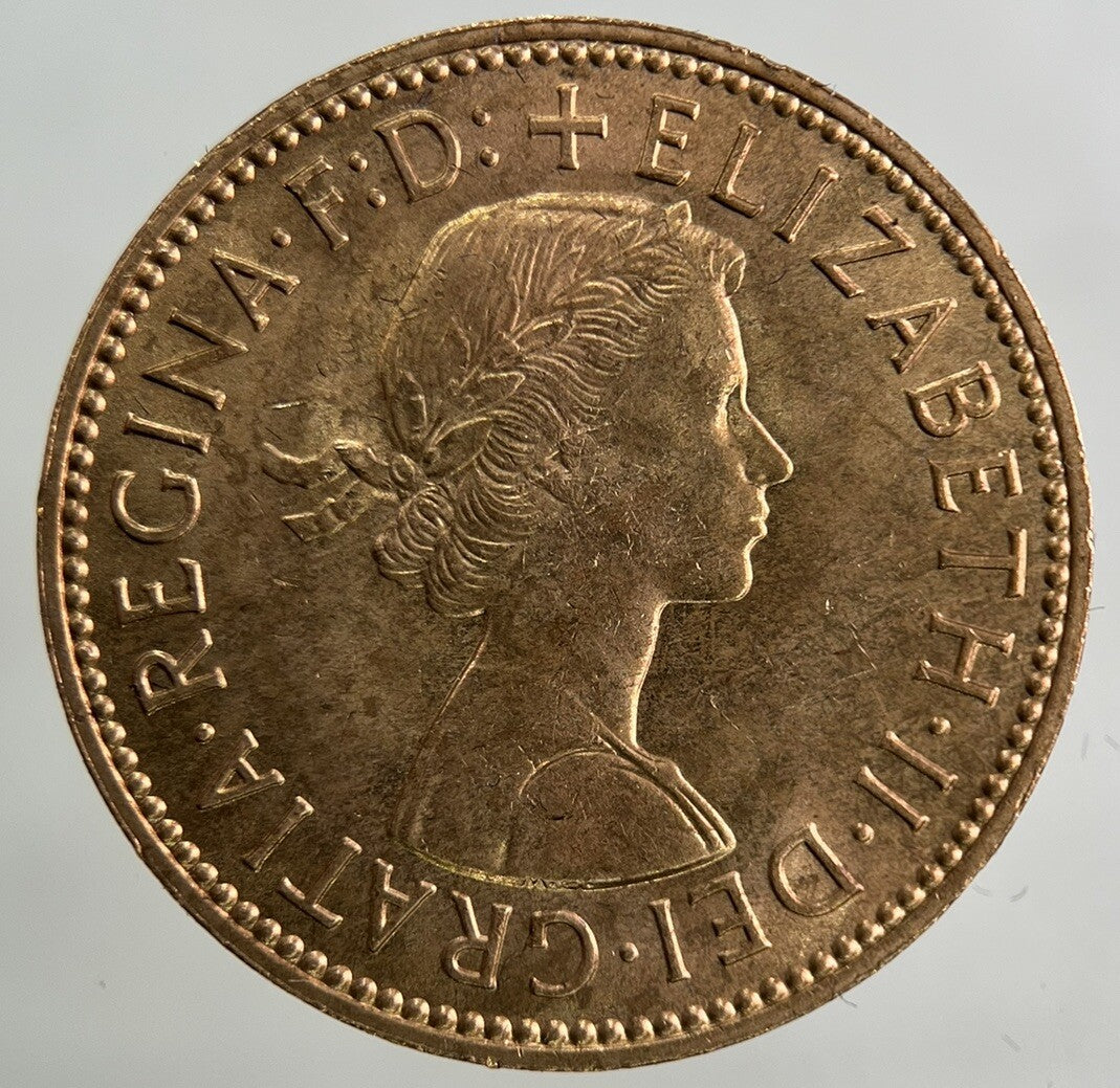 1966 Elizabeth II 2nd Half - Penny Coin | Very Fine Grade
