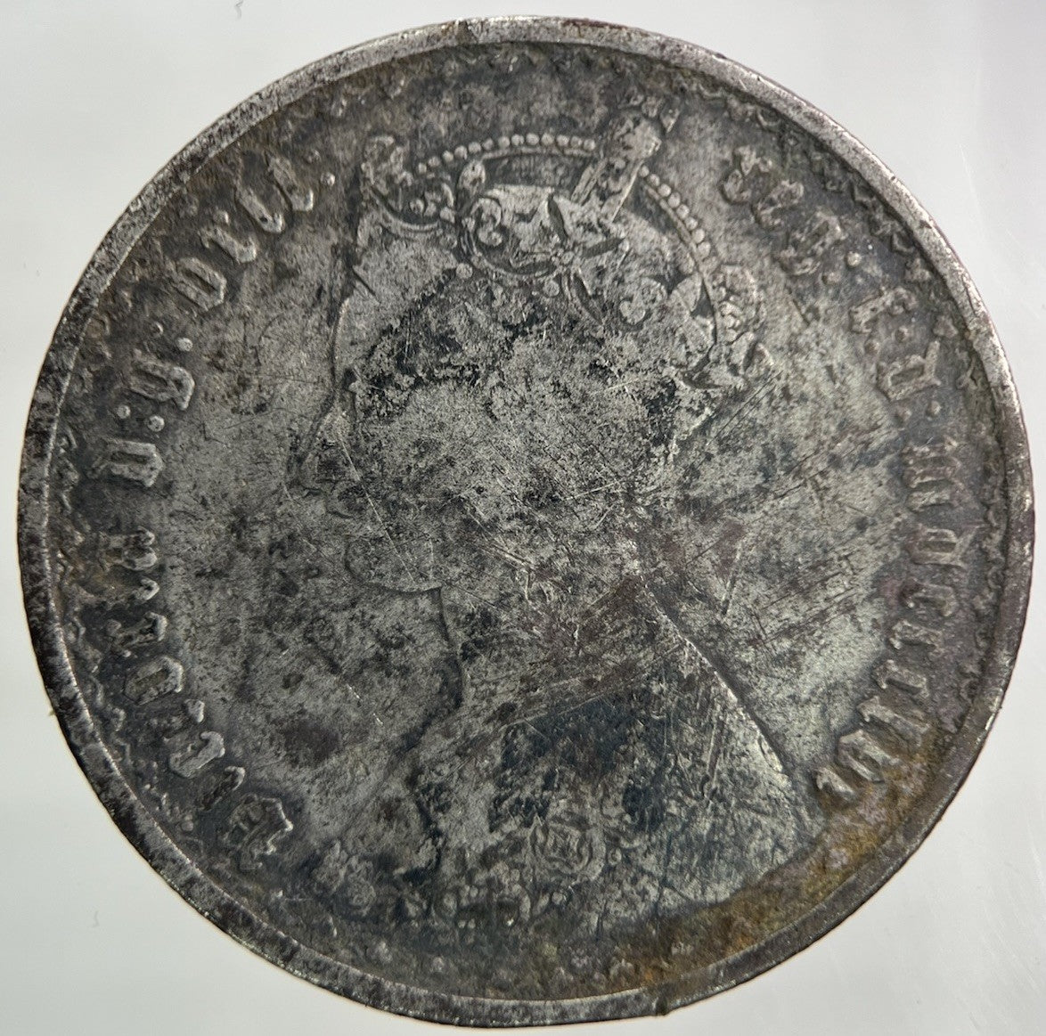 British Victoria Gothic Florin Silver Coin | Collectable Grade