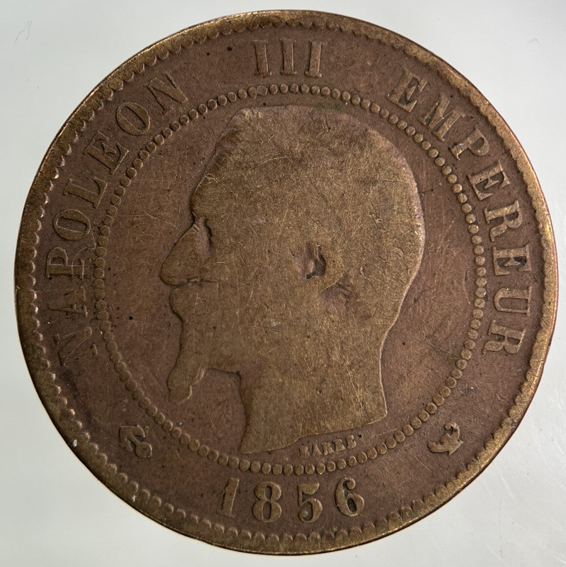 1856 France 10 Centimes Coin | Collectable Grade