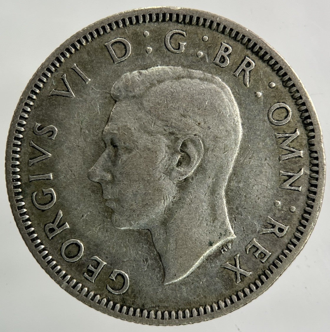 1943 George VI Shilling Silver Coin | Fine Collectable Grade