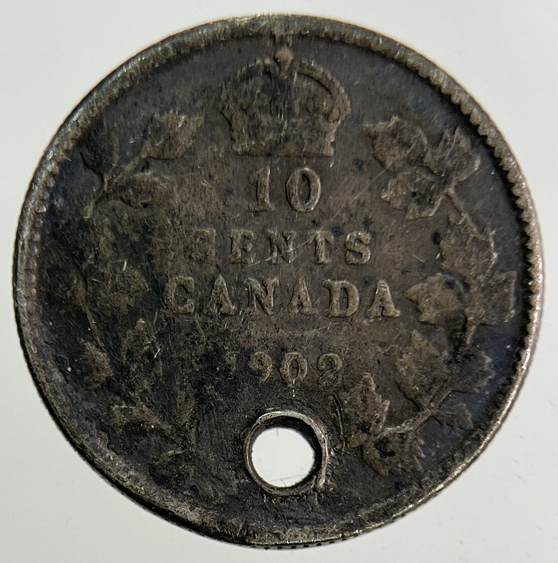 1902 Canada 10 Cents Silver Coin | Collectable Grade