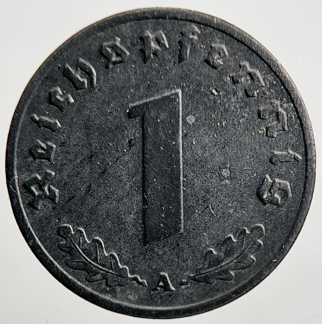 1942 - A Germany Nazi 1 Pfennig Coin | Very High Grade