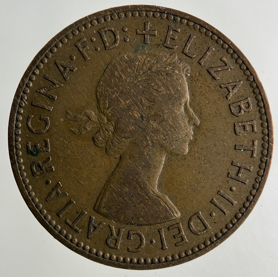 1957 Elizabeth II 2nd Half - Penny Coin | Fine Collectable Grade