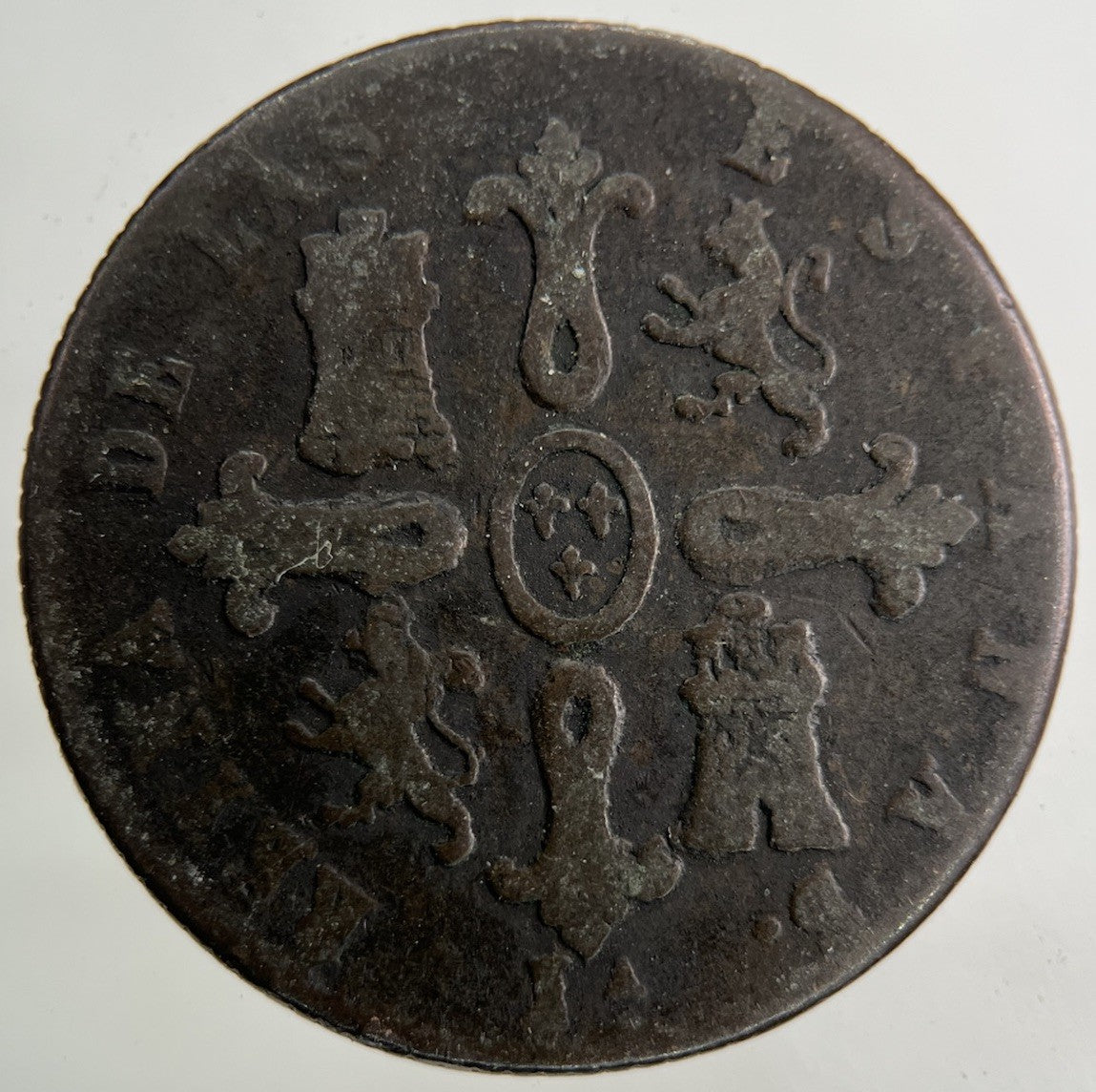 1847 Spain 8 Maravedis Coin | Collectable Grade