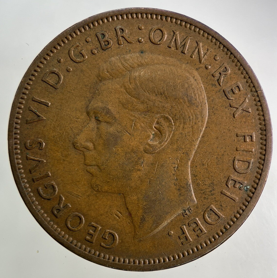1949 George VI One Penny Coin | Very High Grade