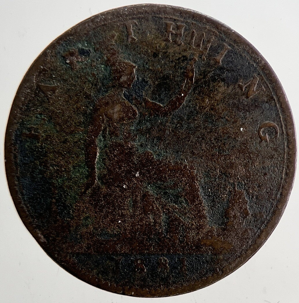1881 Victoria Farthing Coin | Collectable Grade | a6451