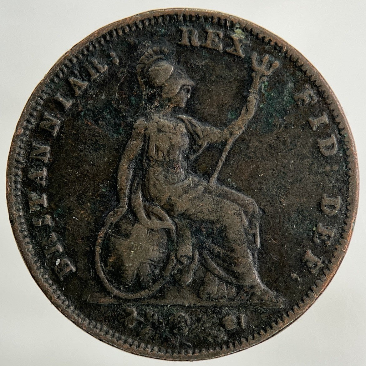 1836 William IV Farthing Coin | Collectable Grade