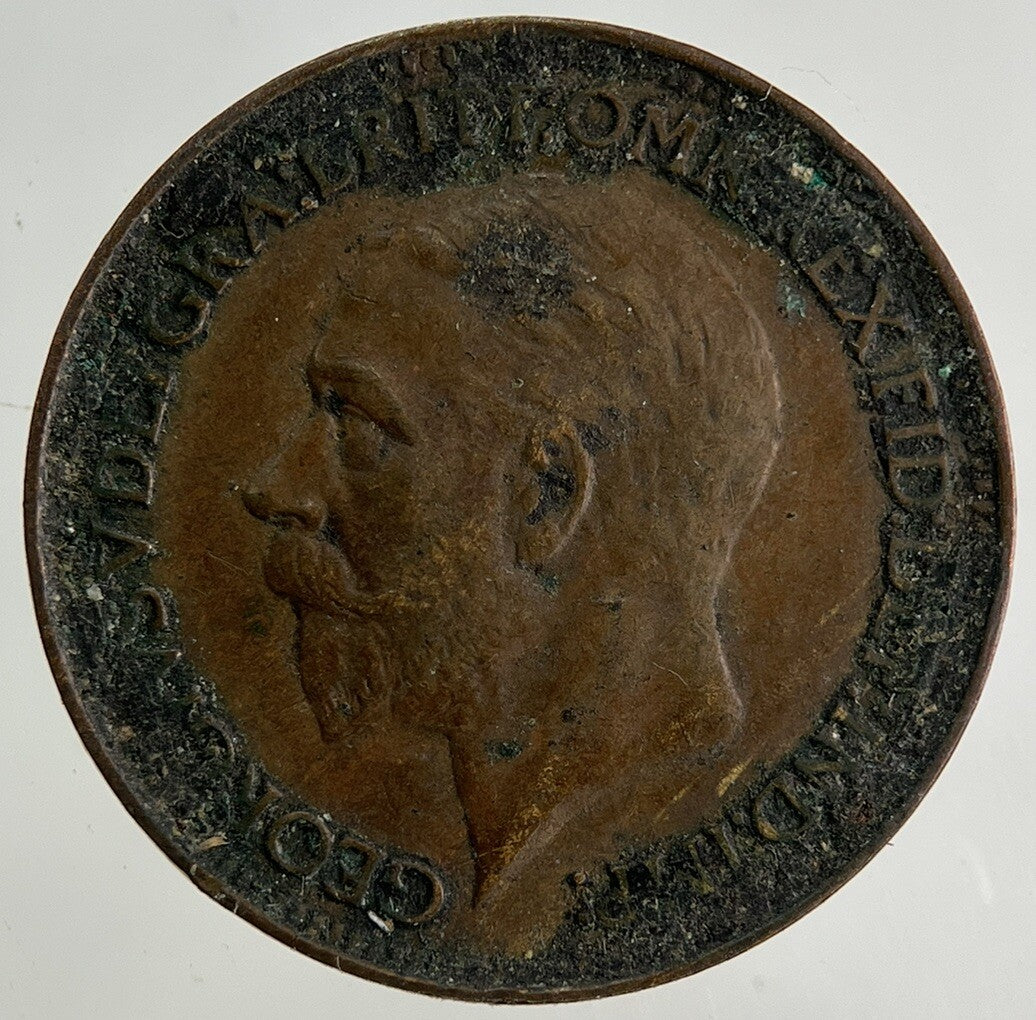 1927 George V Farthing Coin | Fine Collectable Grade