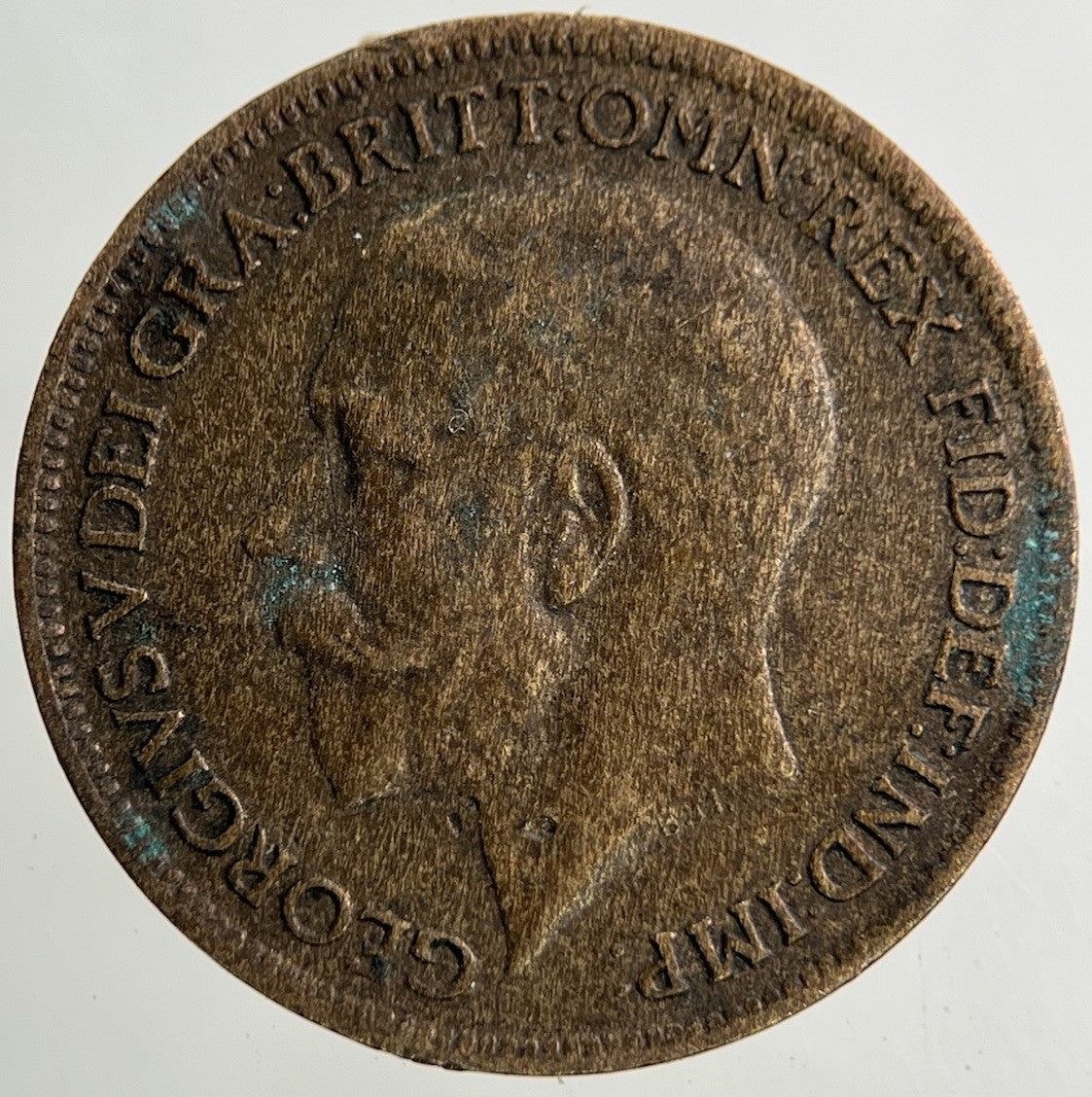 1919 George V Farthing Coin | Collectable Grade