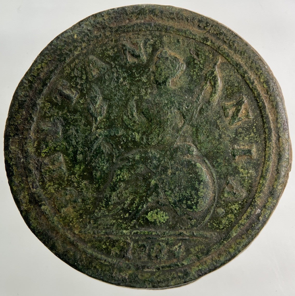 1724 George I 1st Half - Penny Coin | Collectable Grade