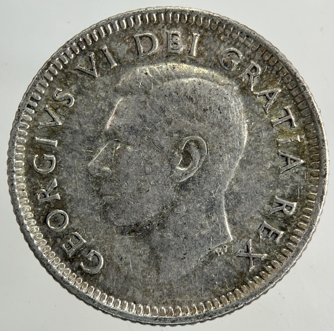 1951 Canada 10 Cents Silver Coin | Fine Collectable Grade