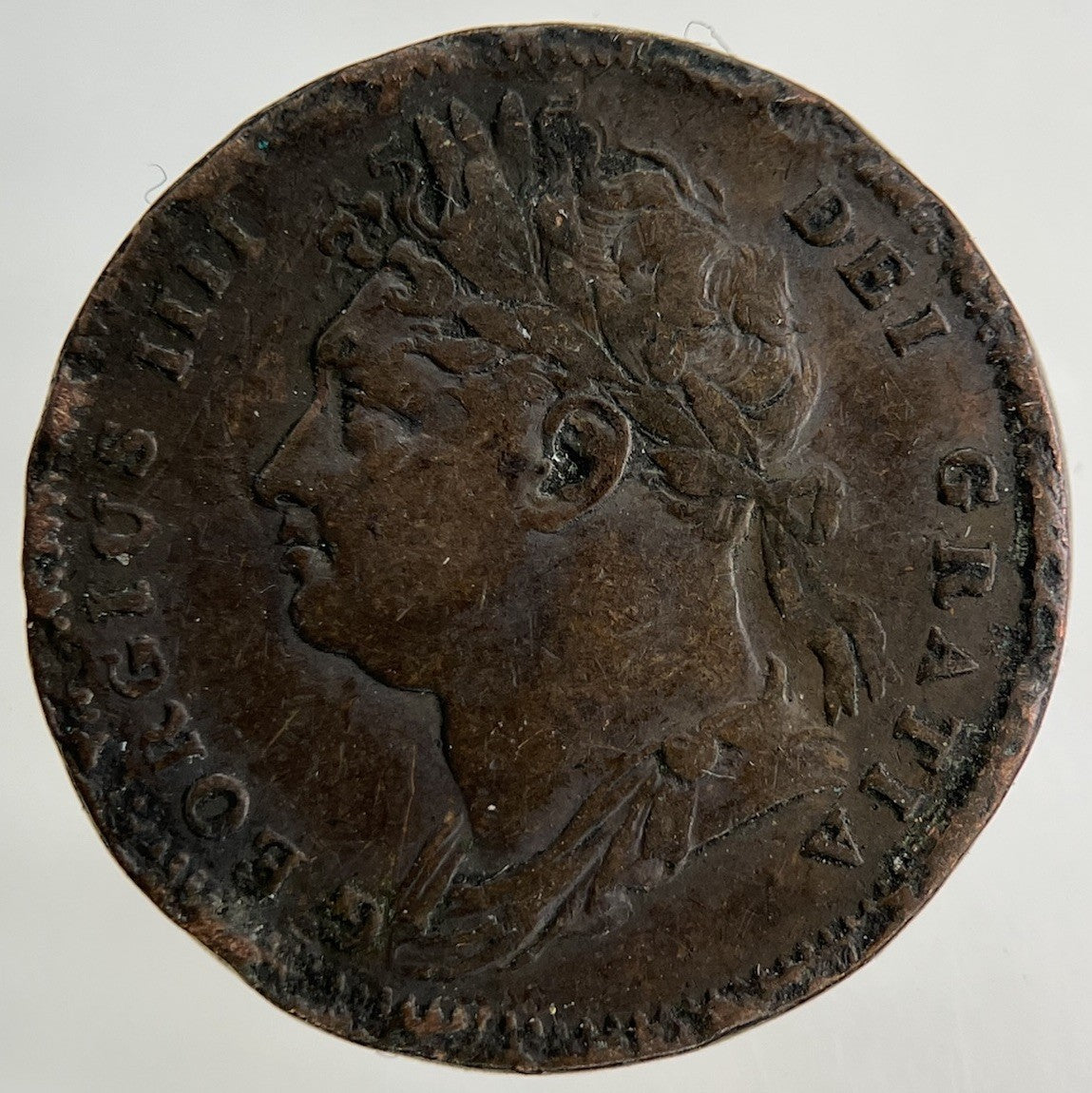 1822 George IV Farthing Coin | Collectable Grade