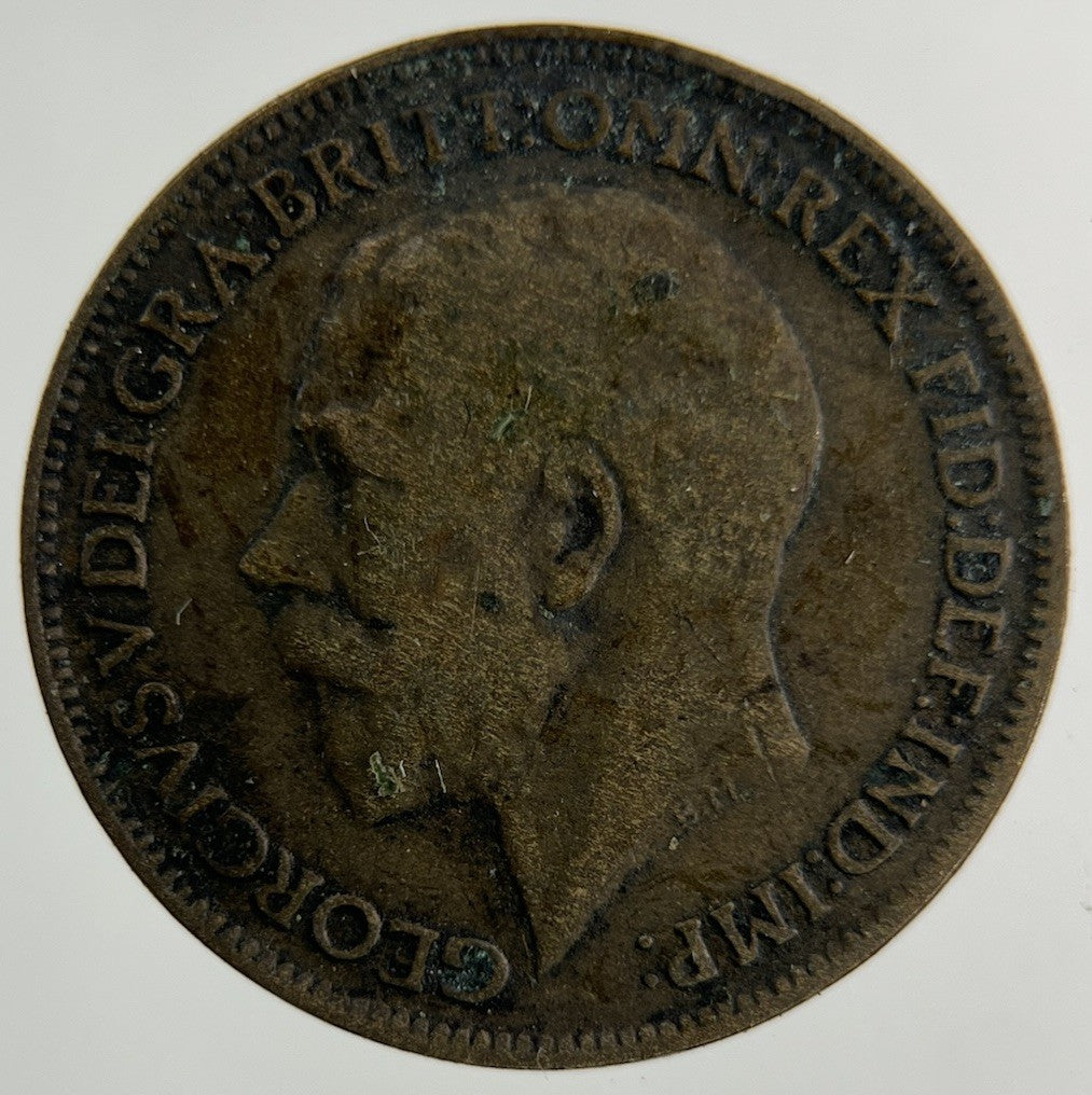 1917 George V Farthing Coin | Collectable Grade