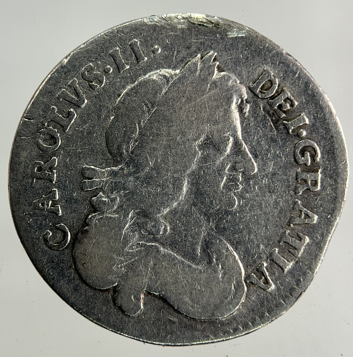 1673 Charles II 2nd Maundy Three - Pence Silver Coin | Fine Collectable Grade