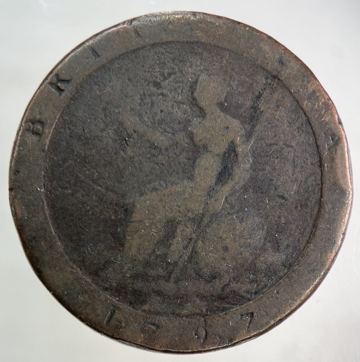 1797 George III 3rd Cartwheel One Penny Coin | Collectable Grade