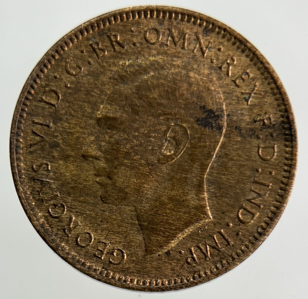 1947 George VI Wren Farthing Coin | Fine Collectable Grade