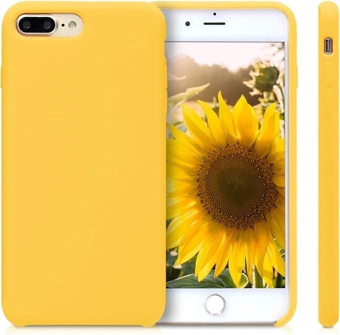 iPhone 7 / 8 Yellow Bumper Silicone Shockproof Protective Case